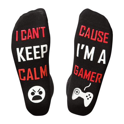 Funny Gaming Socks Stocking Stuffers for Teens Boys Kids Adults Men- Novelty Gamer Christmas Gifts for Grandkids Teenage Dad