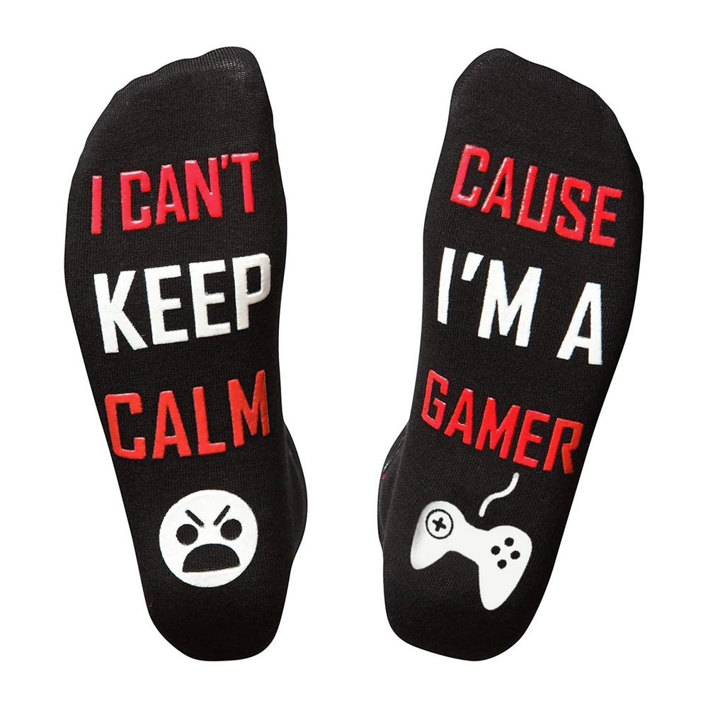 Funny Gaming Socks Stocking Stuffers for Teens Boys Kids Adults Men- Novelty Gamer Christmas Gifts for Grandkids Teenage Dad