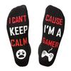 Funny Gaming Socks Stocking Stuffers for Teens Boys Kids Adults Men- Novelty Gamer Christmas Gifts for Grandkids Teenage Dad view 1