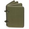 LIVANS Patch Booklet Organizer, Flip-Page Patch Book, Mini Display Patches Panel Board with Removable Ring Binders, for Morale Patches, Badges, and Collections view 1