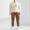 AJISAI Women's Joggers Pants with Pockets Drawstring Sweatpants for Running Workout Lounge Wear Brown XS view 2