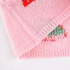 Yccutest Women Sweater Vest Stylish Vintage Knitwear V Neck Sleeveless Knitted Pullovers Tank Top Sweaters (Pink&Strawberry,M) view 4