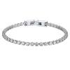 PROSTEEL Women Bracelets Womens Tennis Bracelet Chain 7 Inch Sparkly Crystal Cubic Zirconia Tennis Chain Braclet view 1