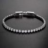 PROSTEEL Women Bracelets Womens Tennis Bracelet Chain 7 Inch Sparkly Crystal Cubic Zirconia Tennis Chain Braclet view 3