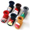 Angelastore Baby Christmas Socks Kids Sock Cute Lovely Boy Girls Cotton Red Gift Sock Autumn Winter Socks (3, 11cm_0-8 Month) view 1