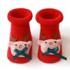 Angelastore Baby Christmas Socks Kids Sock Cute Lovely Boy Girls Cotton Red Gift Sock Autumn Winter Socks (3, 11cm_0-8 Month) view 2