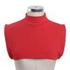 JEATHA Women Cotton Mock Turtleneck Faux Collar Detachable Half Blouse Pullover Shirt Fashion Red (Type A) One Size view 4
