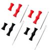 Honbay 4 Sets Bowstring Finger Savers Finger Guards Archery Bowstring Finger Protector for Hunting or Bowfishing view 1