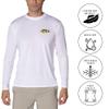Men's UPF50+ Long Sleeve UV Sun Protection Shirts Quick Dry Outdoor Shirt for Fishing (Rasta Fish, X-Large) view 2
