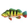 Men's UPF50+ Long Sleeve UV Sun Protection Shirts Quick Dry Outdoor Shirt for Fishing (Rasta Fish, X-Large) view 3