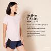 Amazon Essentials Women's Studio Relaxed-Fit Lightweight Crewneck T-Shirt, Light Green, X-Small view 2
