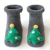 Angelastore Baby Christmas Socks Kids Sock Cute Lovely Boy Girls Cotton Red Gift Sock Autumn Winter Socks (4, 12cm_9-16 Month) view 2