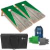 Tailgating Pros Lightweight Pyramid Design Cornhole Board Set w/Bean Bags and Carrying Case - 4'x2' Regulation Cornhole Game view 1