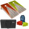Tailgating Pros Lightweight Pyramid Design Cornhole Board Set w/Bean Bags and Carrying Case - 4'x2' Regulation Cornhole Game view 1