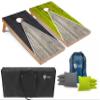 Tailgating Pros Lightweight Pyramid Design Cornhole Board Set w/Bean Bags and Carrying Case - 4'x2' Regulation Cornhole Game view 1