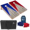 Tailgating Pros Lightweight Pyramid Design Cornhole Board Set w/Bean Bags and Carrying Case - 4'x2' Regulation Cornhole Game view 1