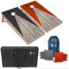 Tailgating Pros Lightweight Pyramid Design Cornhole Board Set w/Bean Bags and Carrying Case - 4'x2' Regulation Cornhole Game view 1