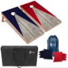 Tailgating Pros Lightweight Pyramid Design Cornhole Board Set w/Bean Bags and Carrying Case - 4'x2' Regulation Cornhole Game view 1