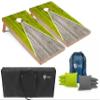 Tailgating Pros Lightweight Pyramid Design Cornhole Board Set w/Bean Bags and Carrying Case - 4'x2' Regulation Cornhole Game view 1