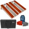 Tailgating Pros Lightweight Striped Cornhole Board Set- Includes 4'x2' Regulation Boards, Bean Bags, and Carrying Cases view 1