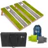 Tailgating Pros Lightweight Striped Cornhole Board Set- Includes 4'x2' Regulation Boards, Bean Bags, and Carrying Cases view 1