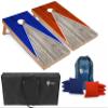 Tailgating Pros Lightweight Pyramid Design Cornhole Board Set w/Bean Bags and Carrying Case - 4'x2' Regulation Cornhole Game view 1
