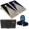 Tailgating Pros Lightweight Pyramid Design Cornhole Board Set w/Bean Bags and Carrying Case - 4'x2' Regulation Cornhole Game view 1