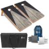 Tailgating Pros Lightweight Pyramid Design Cornhole Board Set w/Bean Bags and Carrying Case - 4'x2' Regulation Cornhole Game view 1