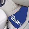 MLB - Los Angeles Dodgers Carpet Car Mat Set - 2 Pieces view 2