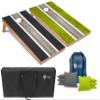 Tailgating Pros Lightweight Striped Cornhole Board Set- Includes 4'x2' Regulation Boards, Bean Bags, and Carrying Cases view 1