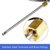 Yeaborn 17' Outboard Steering Cable for Single Station Boats - Rotary Quick Connect - Fits SH5150P, SH4910P, SH4920P, SH5094-1P, SH91190P, SH91526P, SH91527P, SH91523-1P view 3