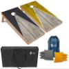 Tailgating Pros Lightweight Pyramid Design Cornhole Board Set w/Bean Bags and Carrying Case - 4'x2' Regulation Cornhole Game view 1