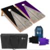 Tailgating Pros Lightweight Pyramid Design Cornhole Board Set w/Bean Bags and Carrying Case - 4'x2' Regulation Cornhole Game view 1