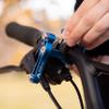 Blue Anodized Bike Seat Post Mount - Universal Bottle Holder - MTB & Road Bike Adapter - Kids & Beach Cruiser Compatible view 4