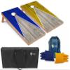 Tailgating Pros Lightweight Pyramid Design Cornhole Board Set w/Bean Bags and Carrying Case - 4'x2' Regulation Cornhole Game view 1