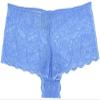 INC Women's Plus Lace Boyshort (1X, Yatch Blue) view 3