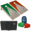 Tailgating Pros Lightweight Pyramid Design Cornhole Board Set w/Bean Bags and Carrying Case - 4'x2' Regulation Cornhole Game view 1