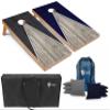 Tailgating Pros Lightweight Pyramid Design Cornhole Board Set w/Bean Bags and Carrying Case - 4'x2' Regulation Cornhole Game view 1