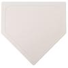 Crown Sporting Goods - Throw Down Baseball Home Plate - Thin Rubber Bases - Great for Baseball, Softball, and Kickball Games and Practice view 1