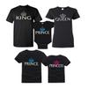 Matching Royal Family Crown Shirts Princess Onesie - (18 Month Baby Onesie Princess Black) view 1