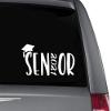 8" - 22" Seniors 2021 window decal sticker sign static cling for cars suv sport utility laptop wall (multicolor) - C4 view 1