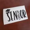 8" - 22" Seniors 2021 window decal sticker sign static cling for cars suv sport utility laptop wall (multicolor) - C4 view 3
