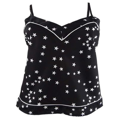 I.N.C. International Concepts INC Women's Star Printed Sleep Camisole Tank (XS, Starry Night)