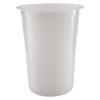 RecPro Ice Fishing Hole Sleeve | 18" Depth | 10-1/2" Inner Diameter | Ice Fishing Gear (White) view 1