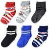 Cherokee baby boys Cherokee 6 Pack Shorty Casual Sock, Assorted Bright, 2-4T US view 1