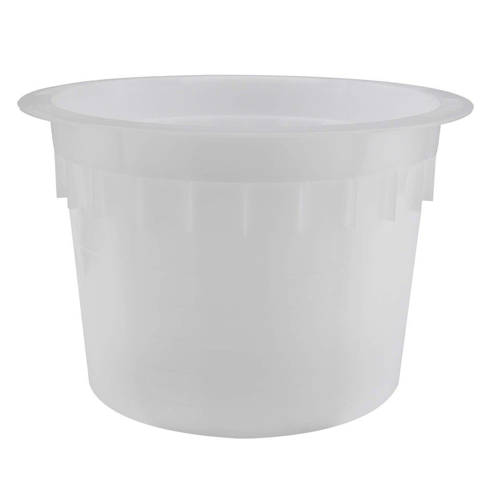 RecPro Ice Fishing Hole Sleeve | 9" Depth | 10-1/8" Inner Diameter | Ice Fishing Gear (White)