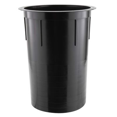 RecPro Ice Fishing Hole Sleeve | 18" Depth | 10-1/2" Inner Diameter | Ice Fishing Gear (Black)