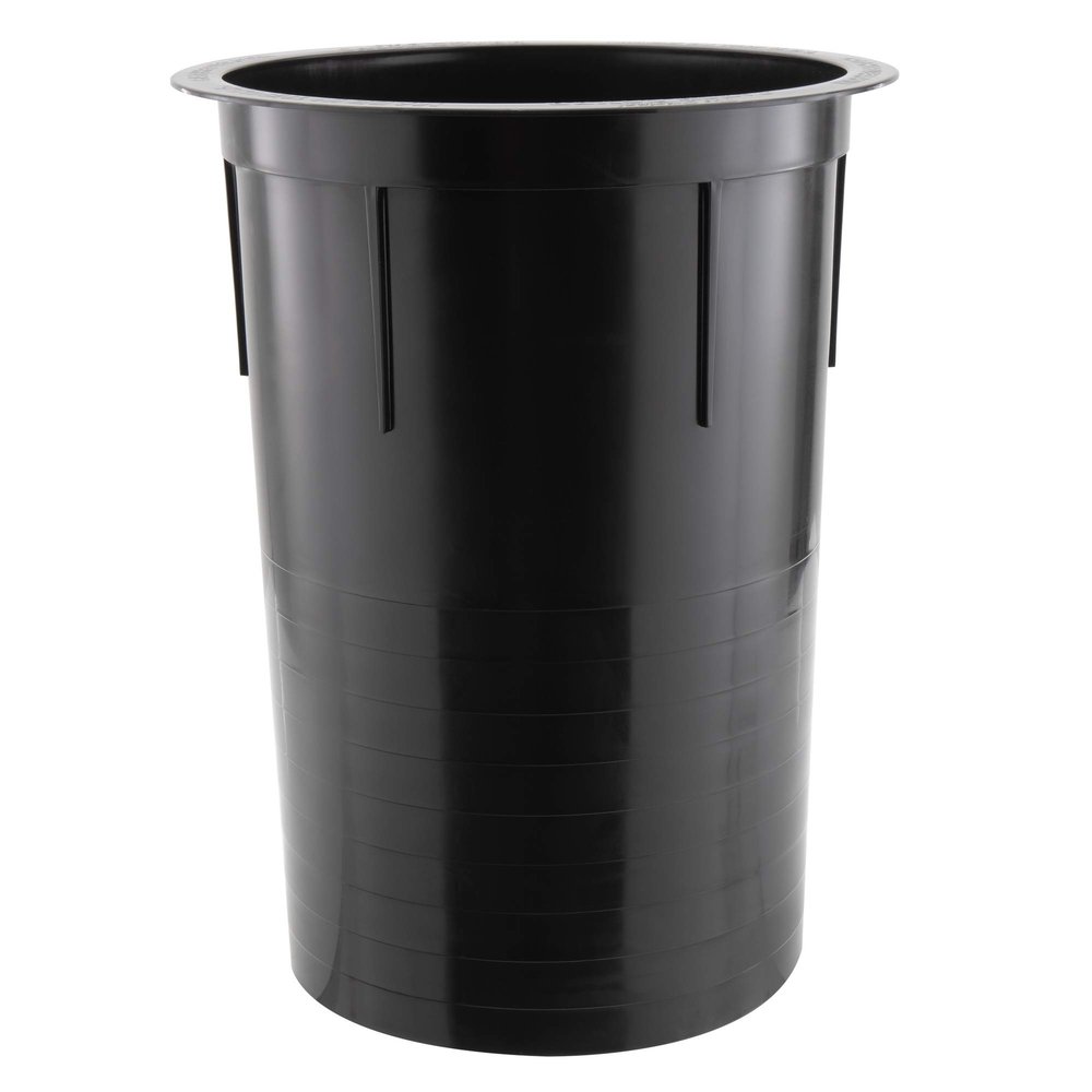 RecPro Ice Fishing Hole Sleeve | 18" Depth | 10-1/2" Inner Diameter | Ice Fishing Gear (Black)