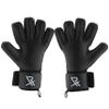 Rectrix 1.0 Goalkeeper Gloves (with Free Zip Case) - Negative Cut - Youth & Adult Sizes - Pro-Level Grip for Football Soccer Goalkeeping (9, Black) view 4