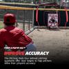 PowerNet Pitching Pad, 4 Pocket Baseball & Softball Training Equipment, Pitch Trainer for Hanging in Cages or Practice Baseball Net, Realistic Catcher for Pitching view 4